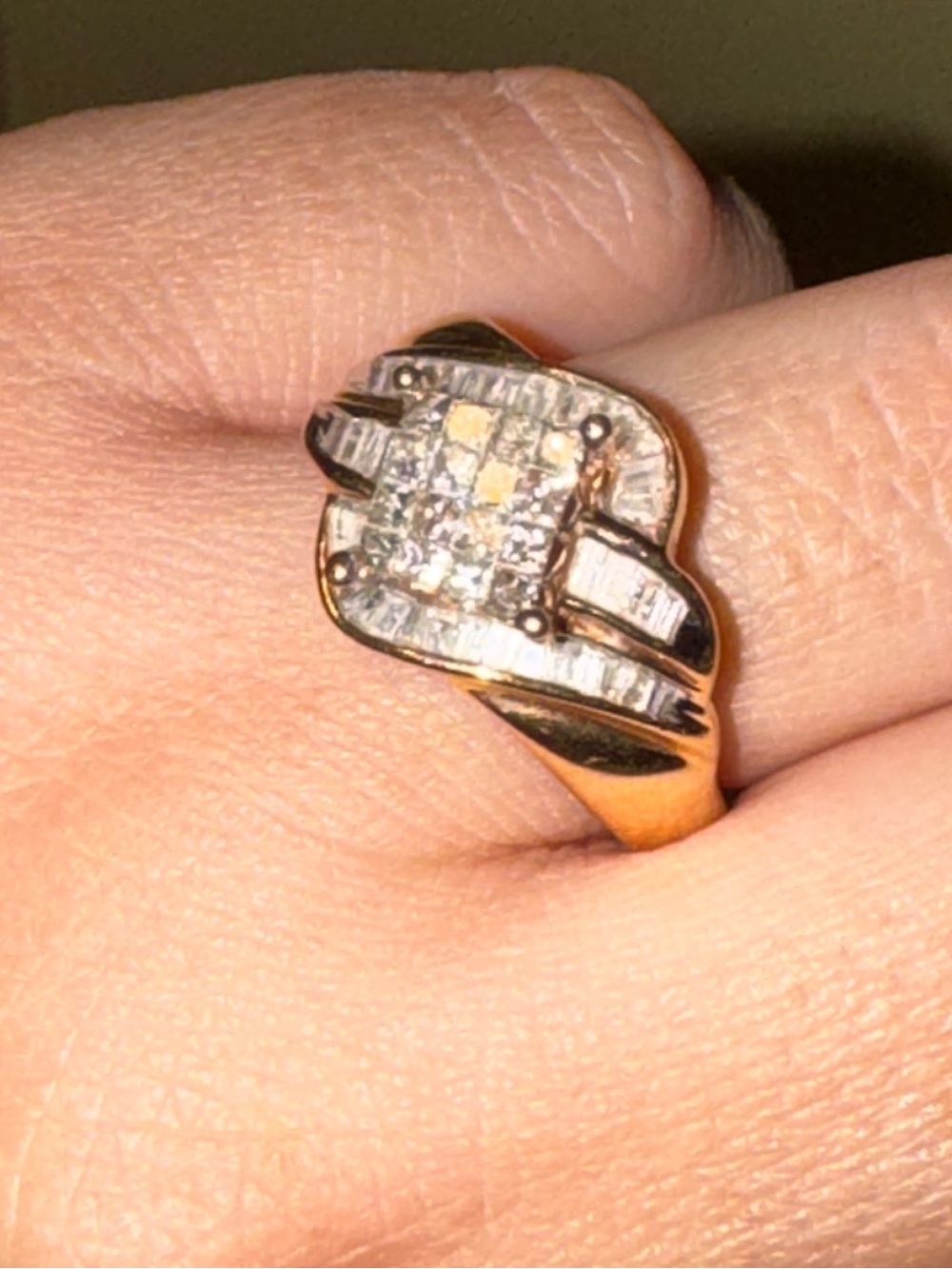 10kt YG 1ct Diamond Ring